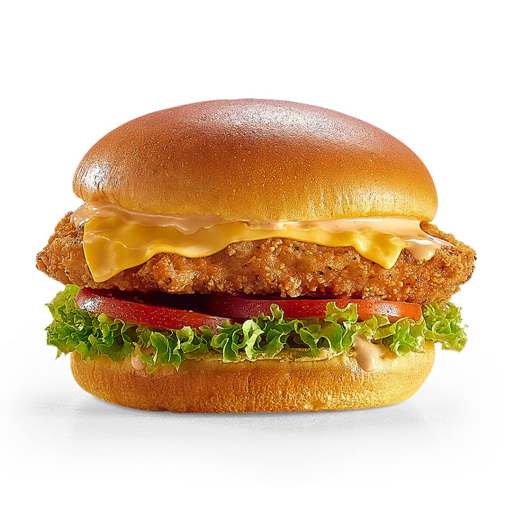 Southern Fried Chicken Burger with Fries – IHOP Kuwait