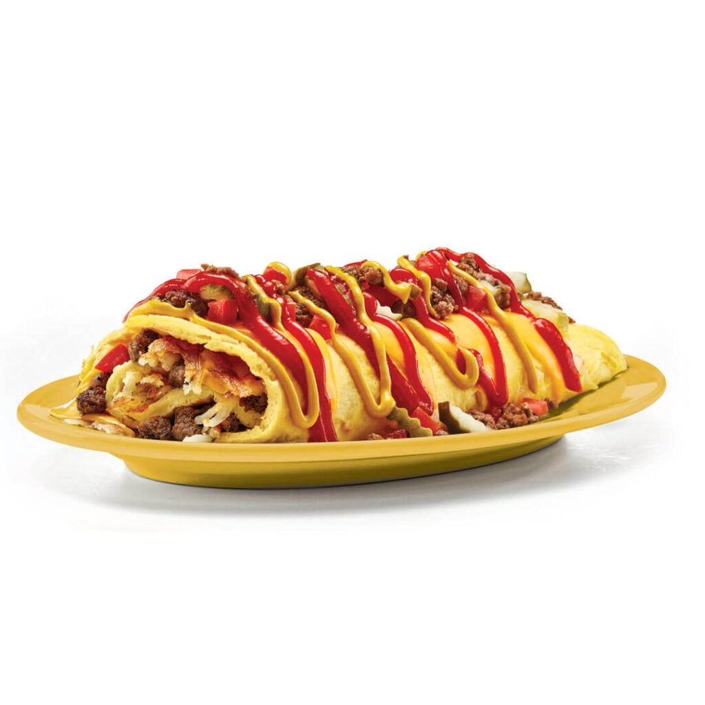 Cheeseburger Omelette – IHOP UAE